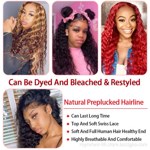 Cheap Curly Hair Lace Wigs, 180% Density Cambodian Human Hair Jerry Curl Pre Plucked Glueless 13x6 Lace Wig With Baby Hair